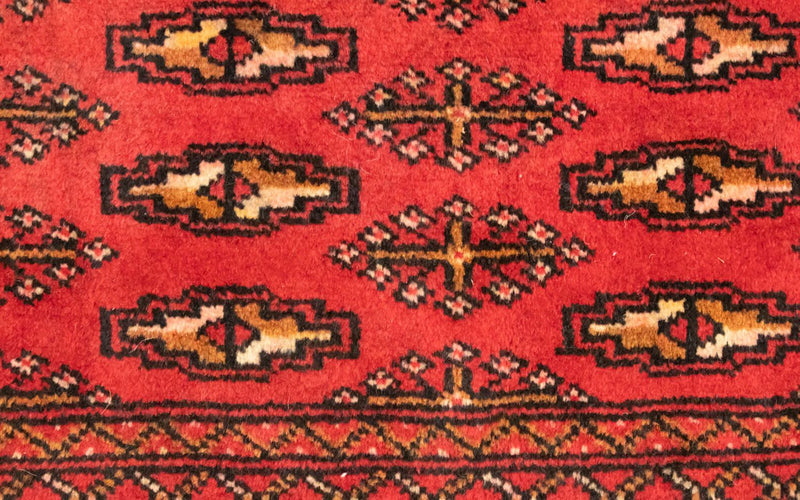 Alfombra de pasillo Alfombra Turkaman - 100 x 50 cm - rojo