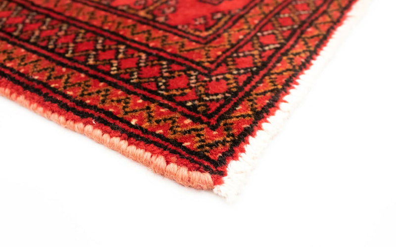 Alfombra de pasillo Alfombra Turkaman - 100 x 50 cm - rojo
