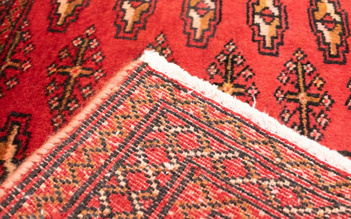 Alfombra de pasillo Alfombra Turkaman - 100 x 50 cm - rojo