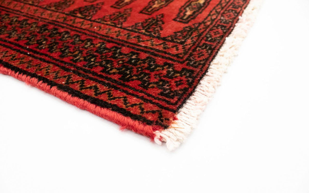 Alfombra de pasillo Alfombra Turkaman - 100 x 50 cm - rojo
