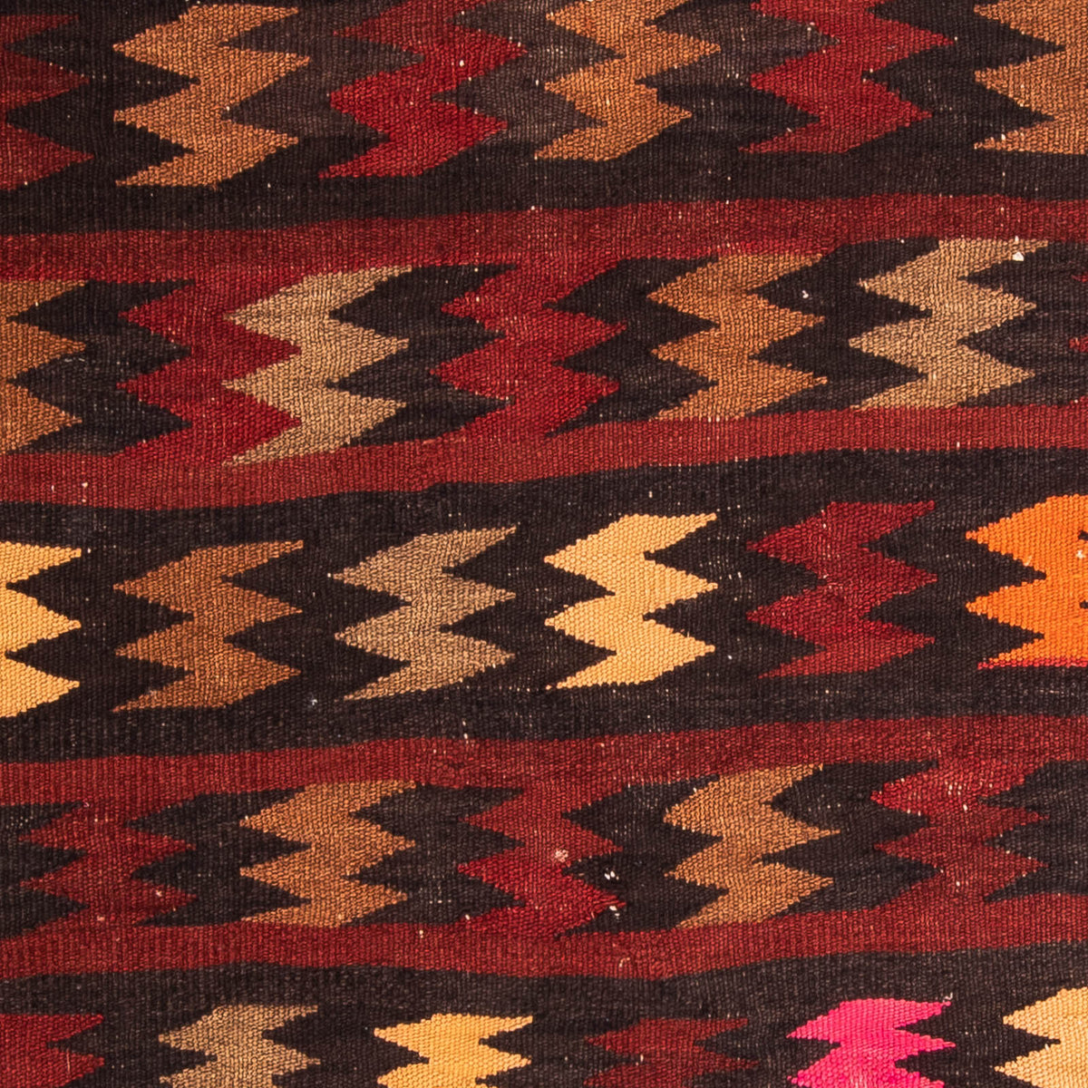 Alfombra Kelim - Antigua - 110 x 100 cm - multicolor