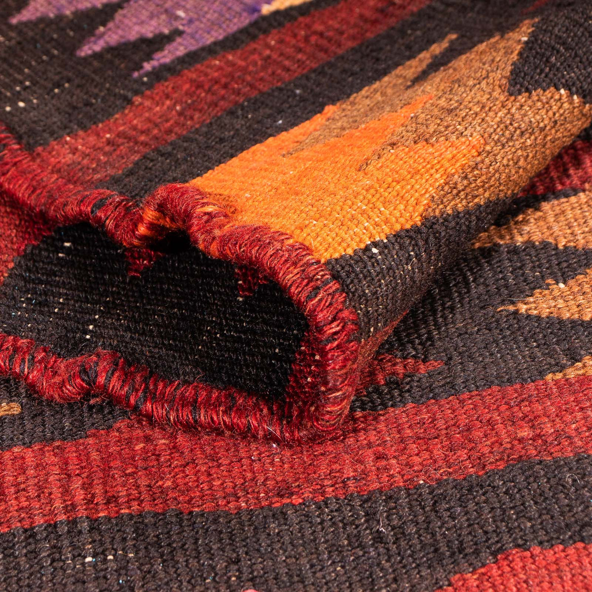 Alfombra Kelim - Antigua - 110 x 100 cm - multicolor