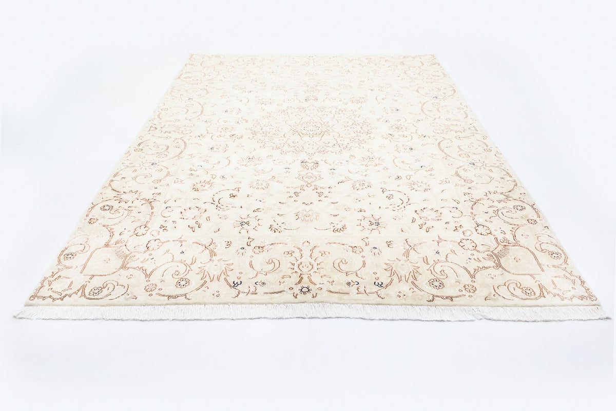 Alfombra Persa - Nain - Real - 242 x 168 cm - beige