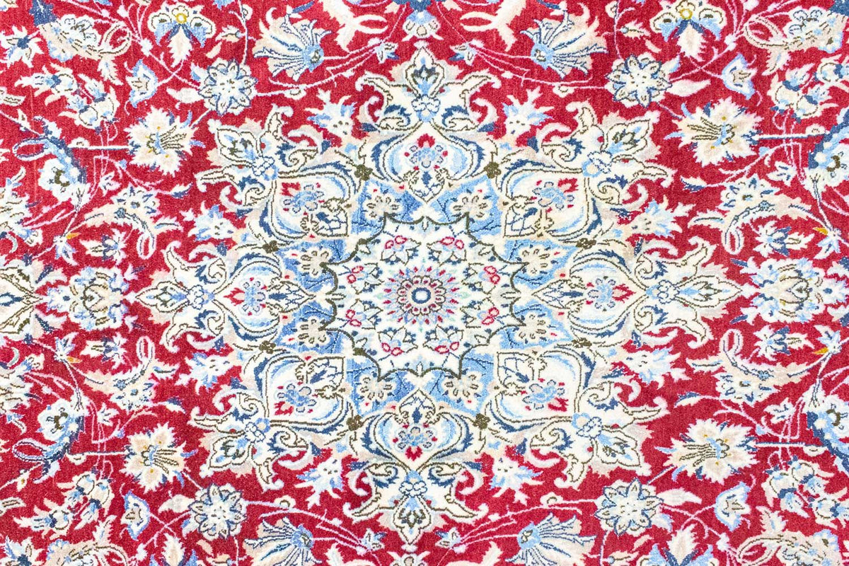 Alfombra Persa - Nain - Real - 337 x 199 cm - rojo