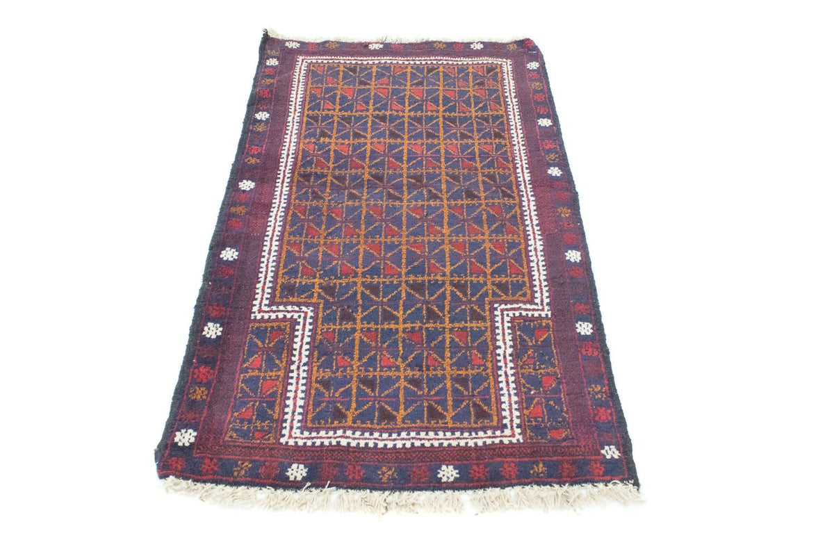 Alfombra Belutsch - 137 x 84 cm - marrón