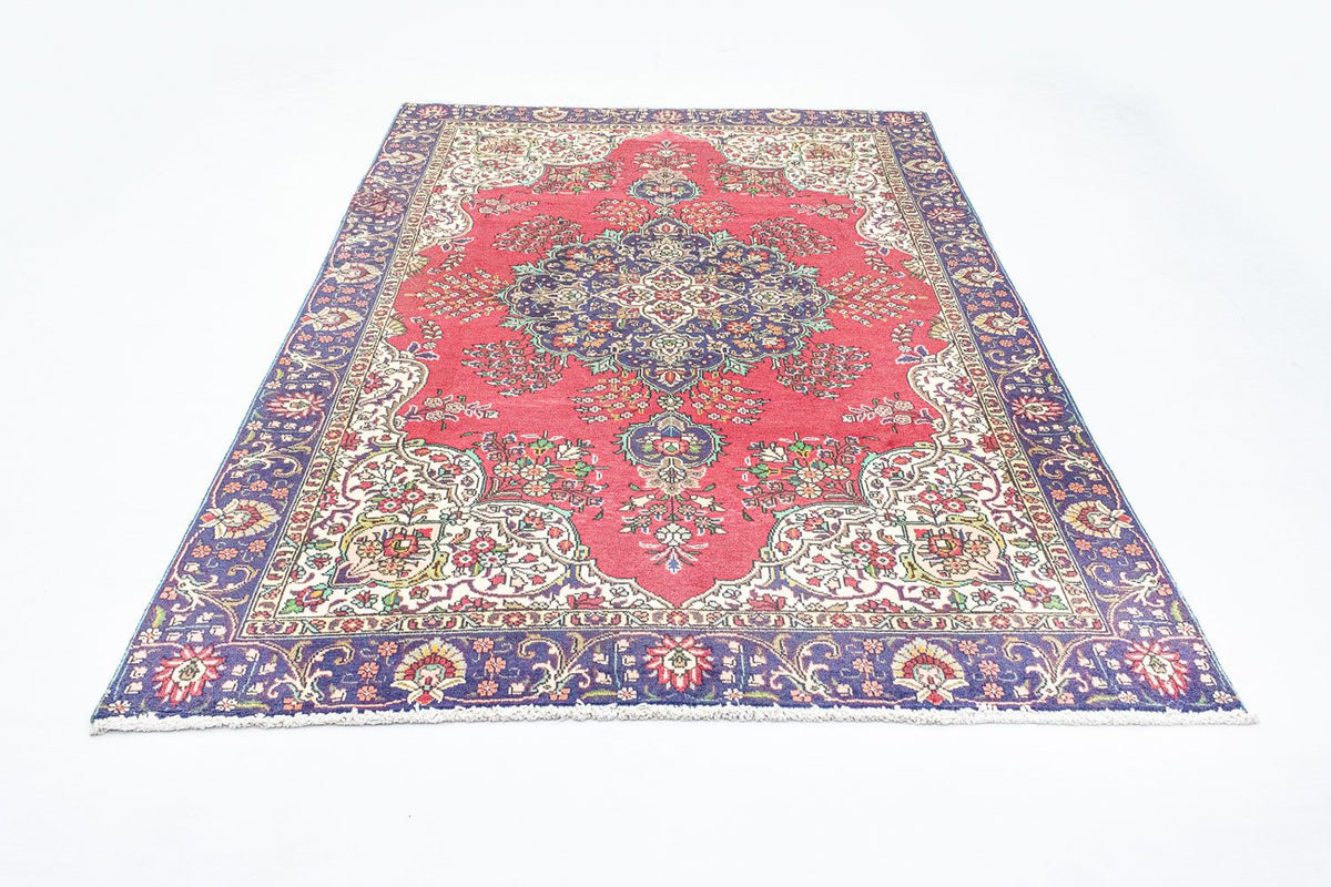 Alfombra persa - Tabriz - 287 x 185 cm - rojo