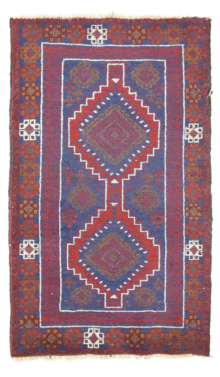 Alfombra Belutsch - 138 x 79 cm - rojo