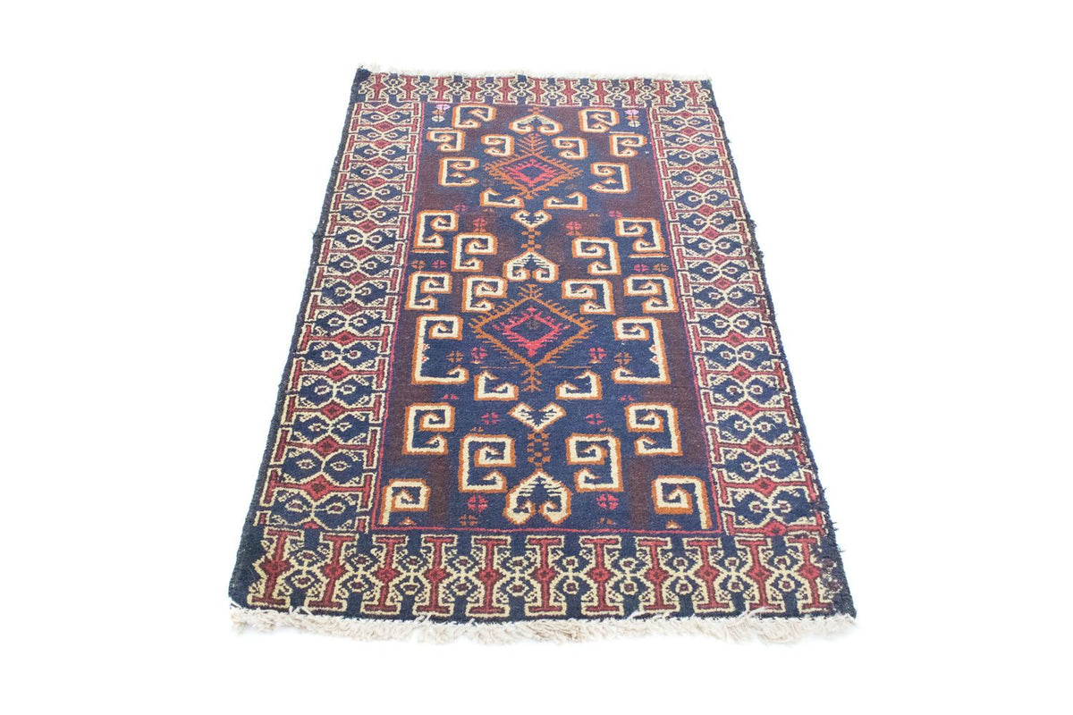 Alfombra Belutsch - 130 x 80 cm - azul