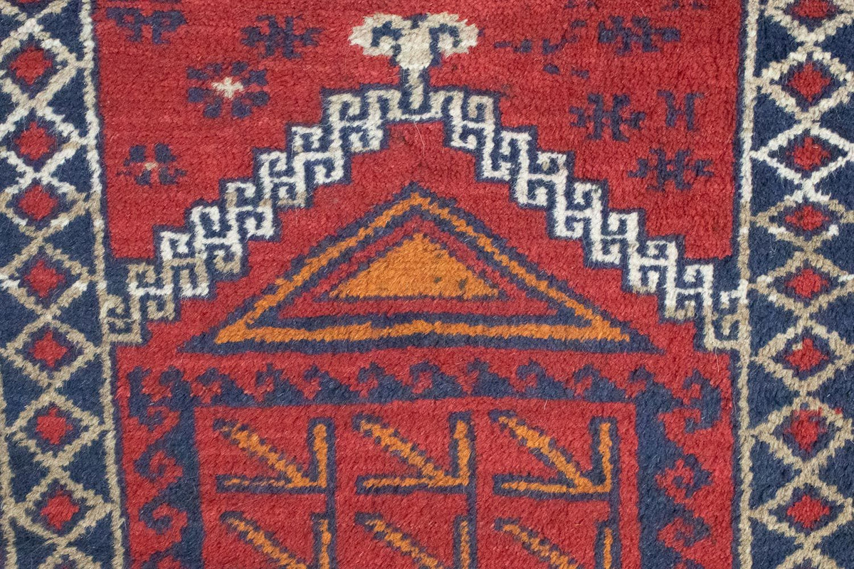Alfombra Belutsch - 125 x 73 cm - marrón