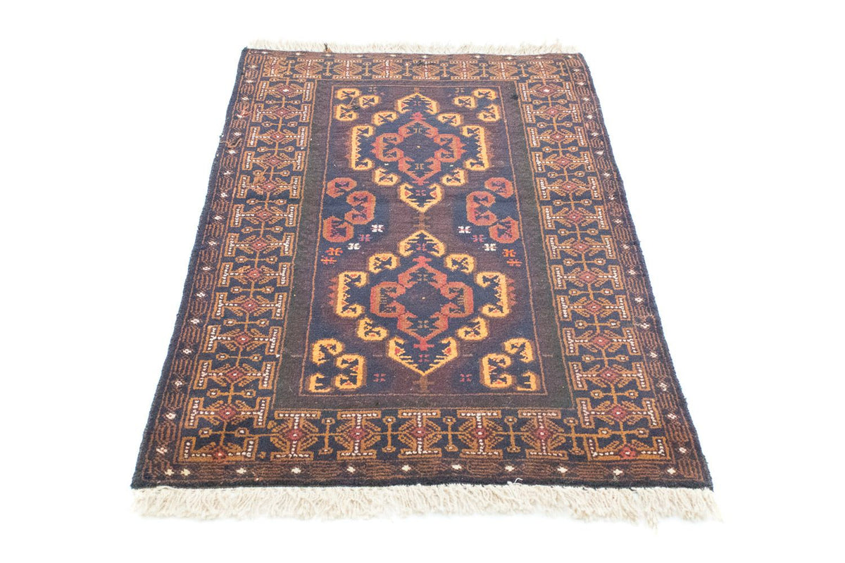 Alfombra Belutsch - 134 x 81 cm - marrón