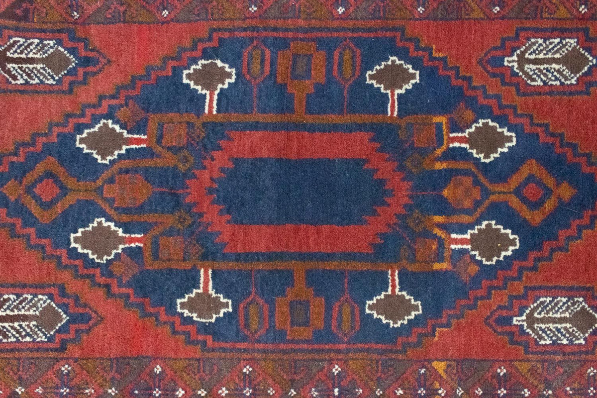 Alfombra Belutsch - 131 x 82 cm - azul