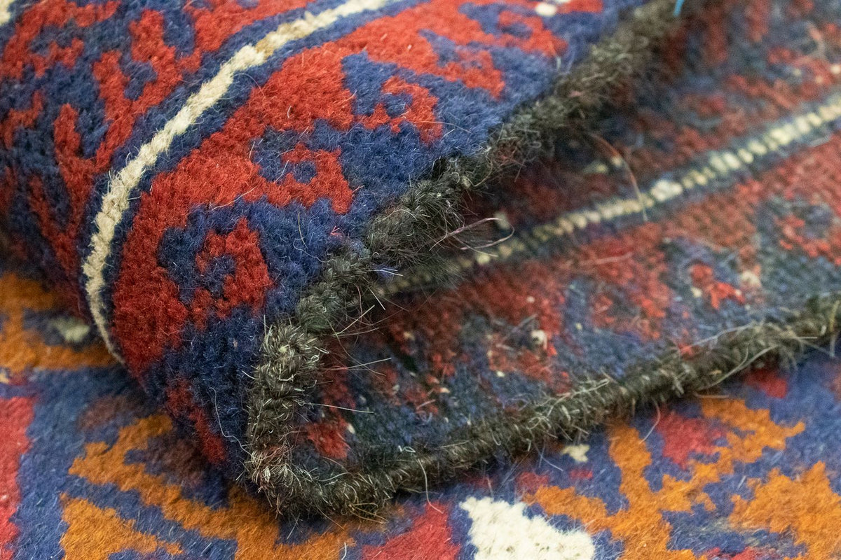 Alfombra Belutsch - 138 x 85 cm - naranja