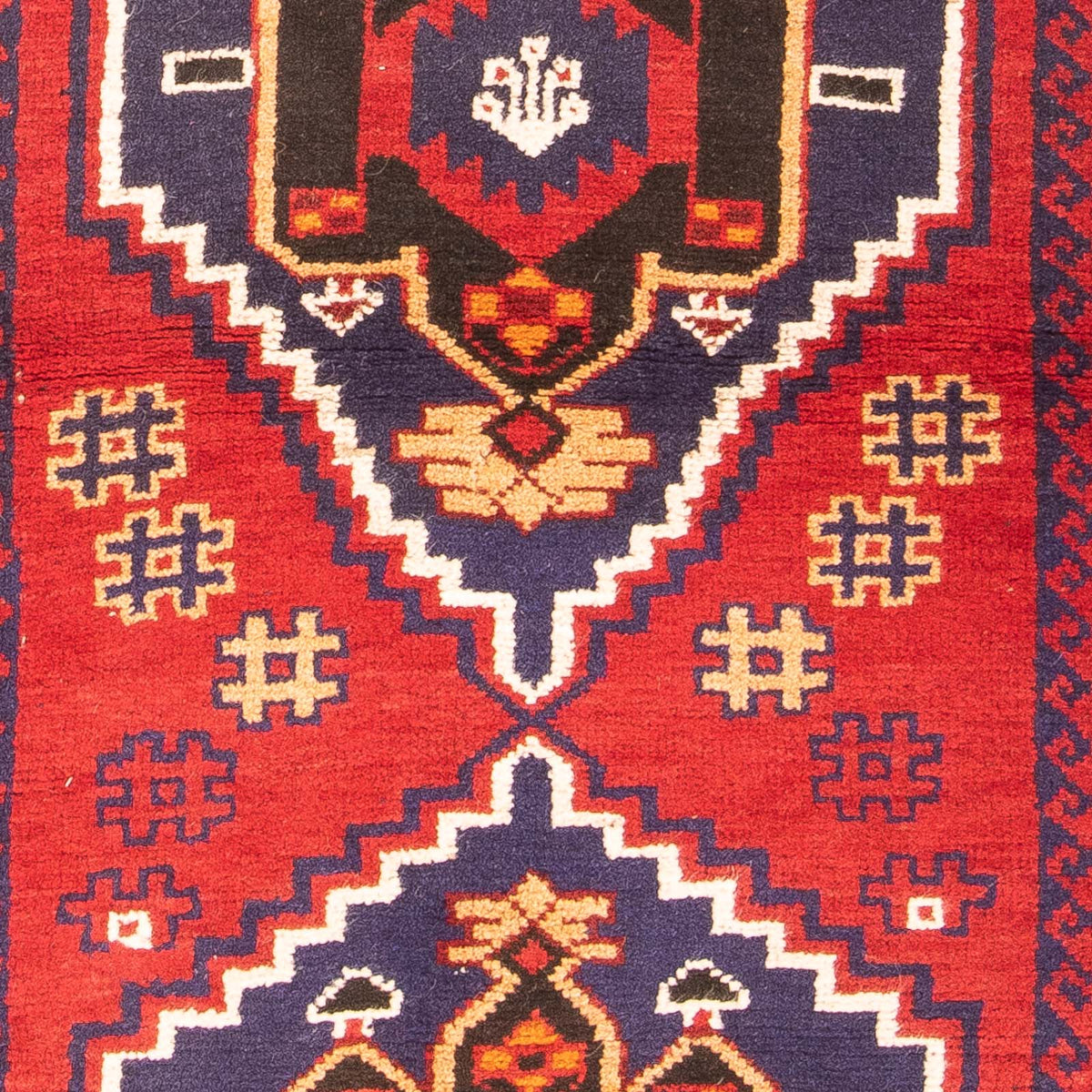 Alfombra Belutsch - 130 x 79 cm - rojo