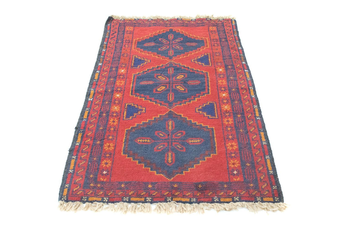 Alfombra Belutsch - 131 x 78 cm - rojo