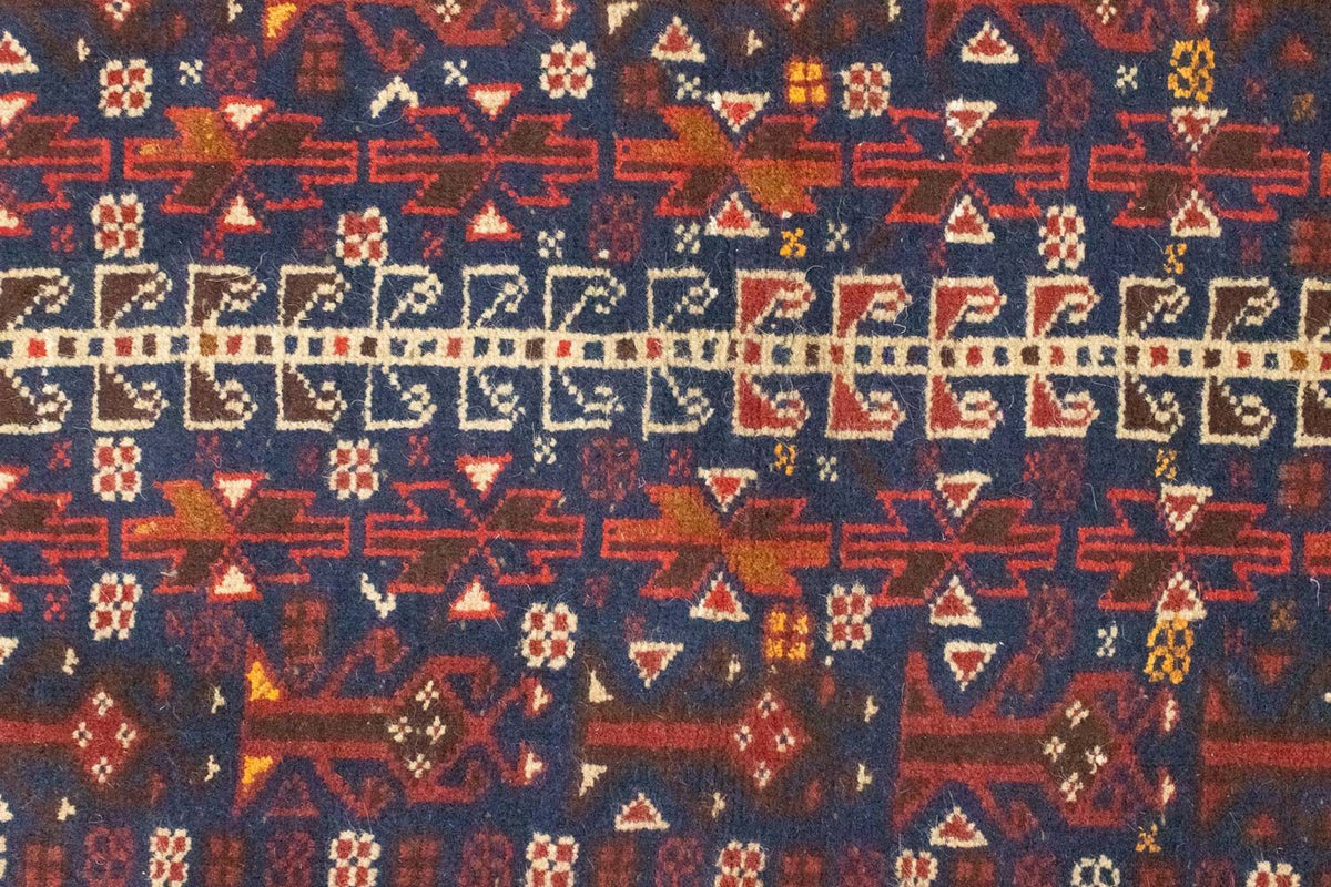 Alfombra Belutsch - 140 x 87 cm - azul