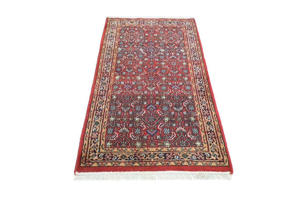 Alfombra oriental - 165 x 92 cm - rojo