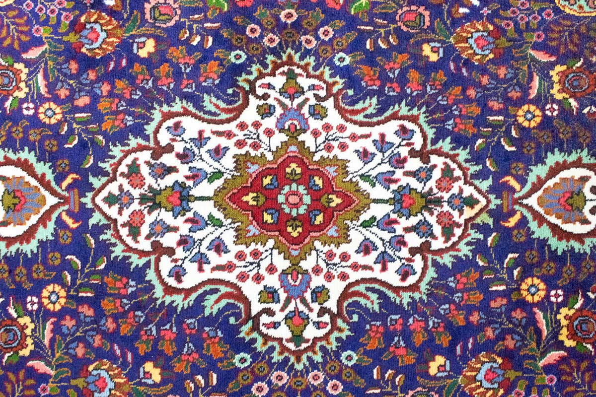 Alfombra persa - Tabriz - 160 x 105 cm - azul