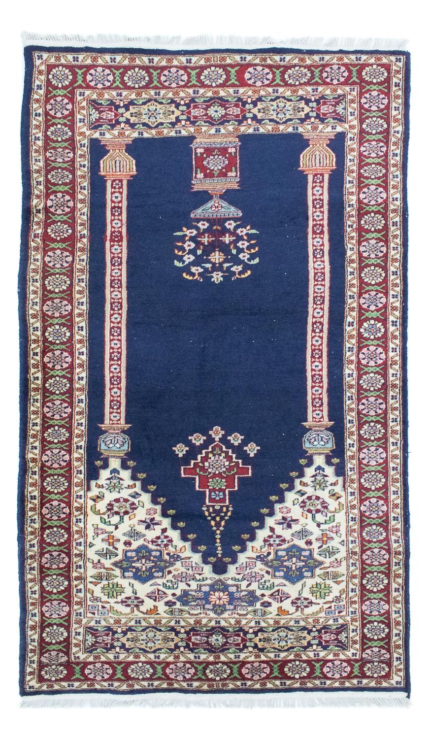 Alfombra Turkaman - 167 x 100 cm - azul