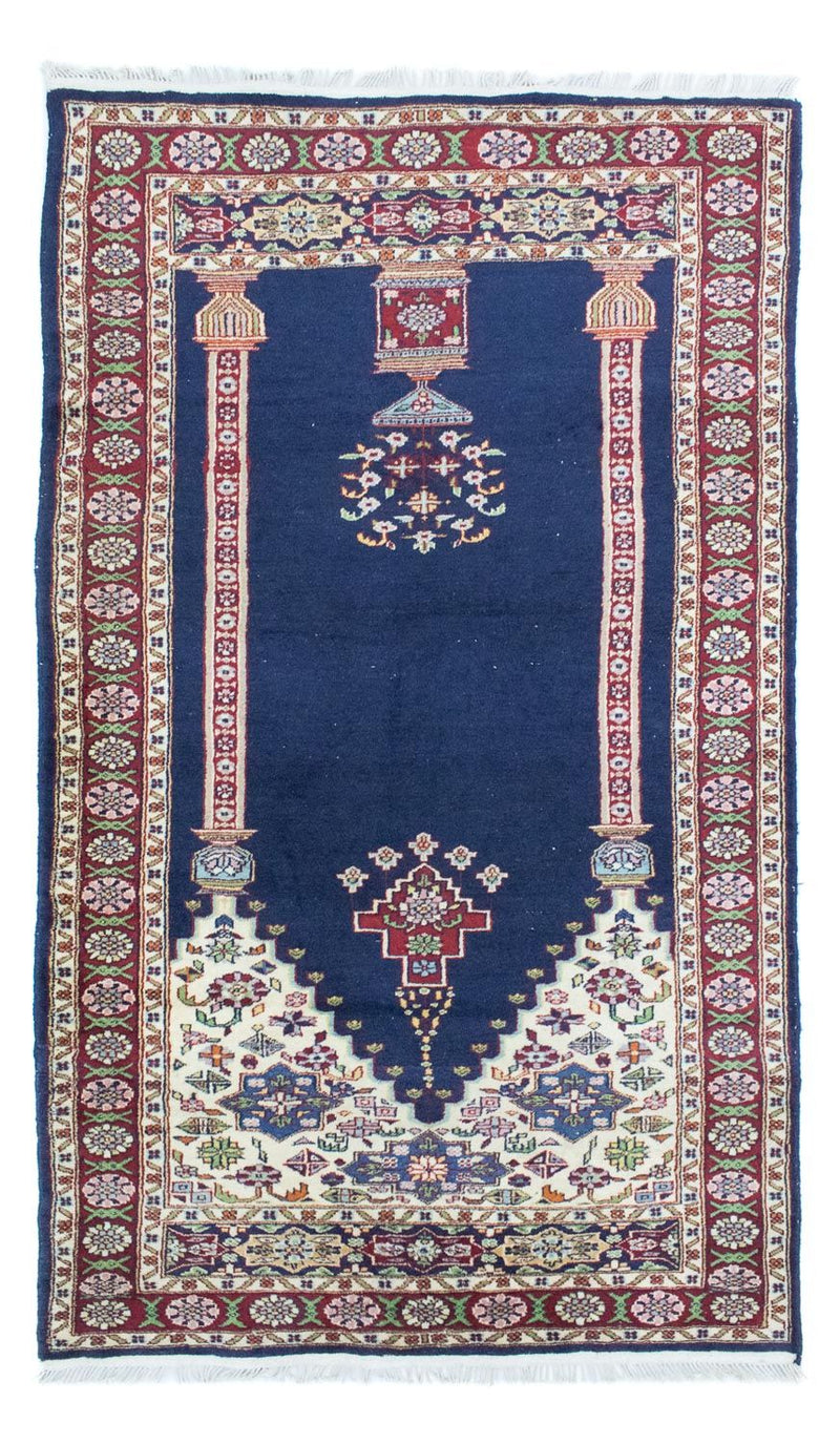 Alfombra Turkaman - 167 x 100 cm - azul