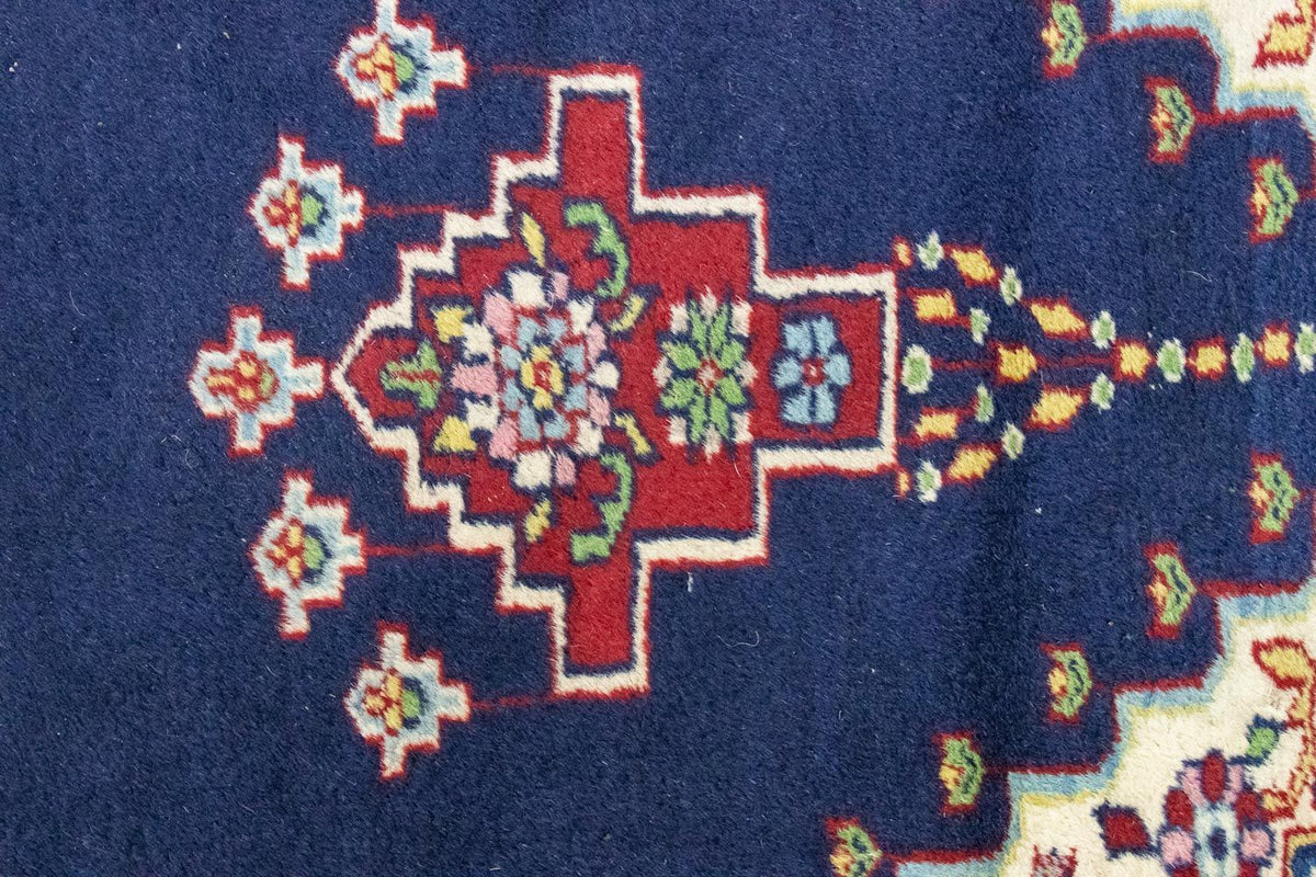 Alfombra Turkaman - 167 x 100 cm - azul