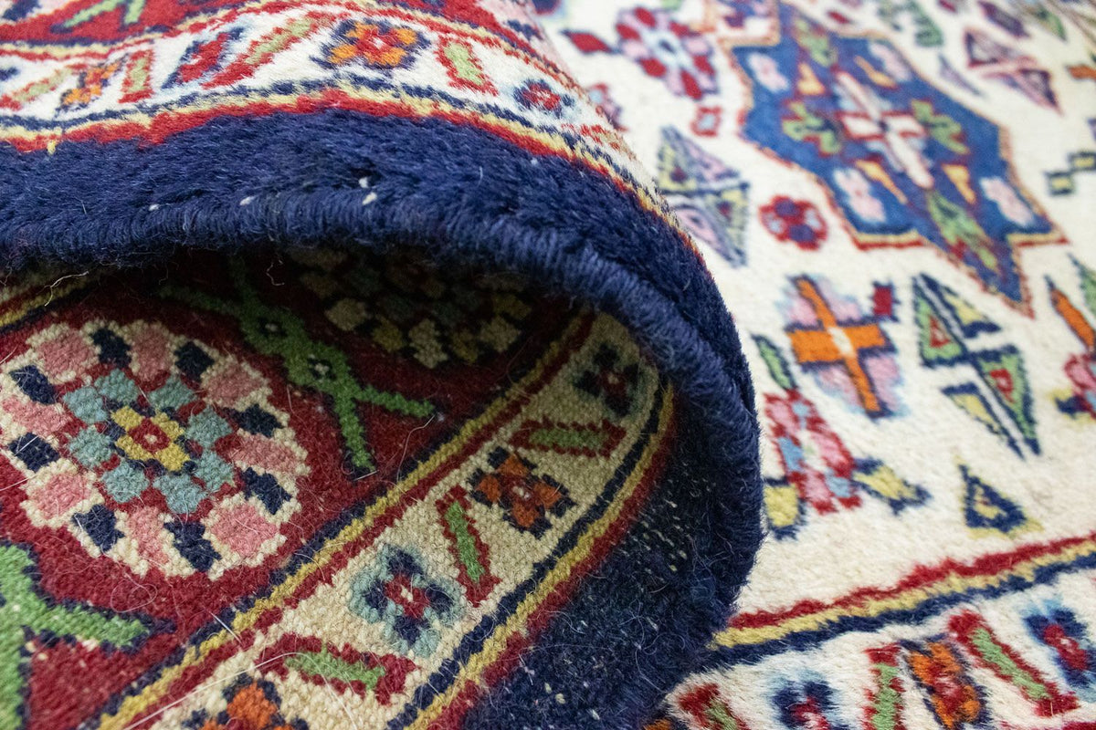 Alfombra Turkaman - 167 x 100 cm - azul