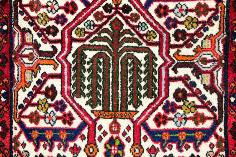 Alfombra de pasillo Alfombra persa - Nómada - 152 x 57 cm - beige