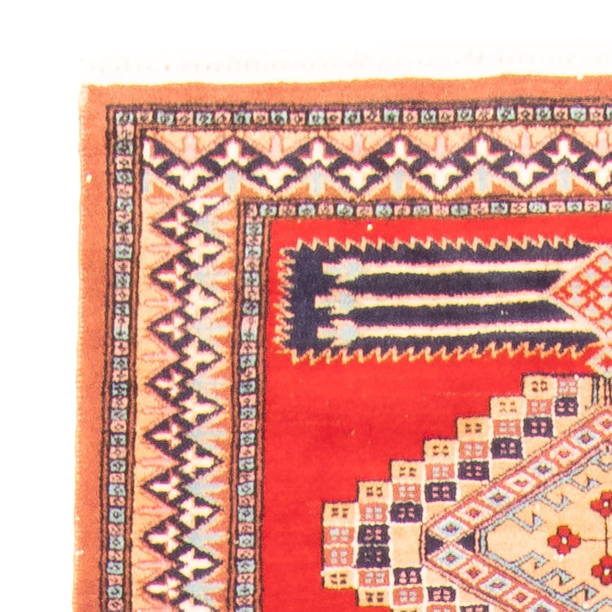 Alfombra de pasillo Alfombra Pakistani - 285 x 79 cm - rojo