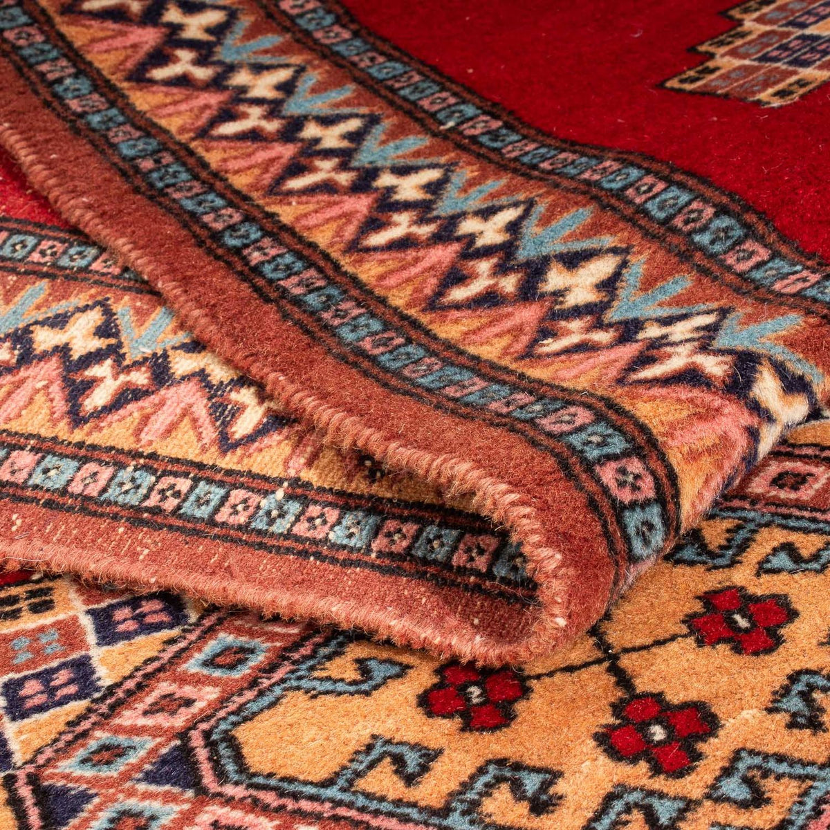 Alfombra de pasillo Alfombra Pakistani - 285 x 79 cm - rojo