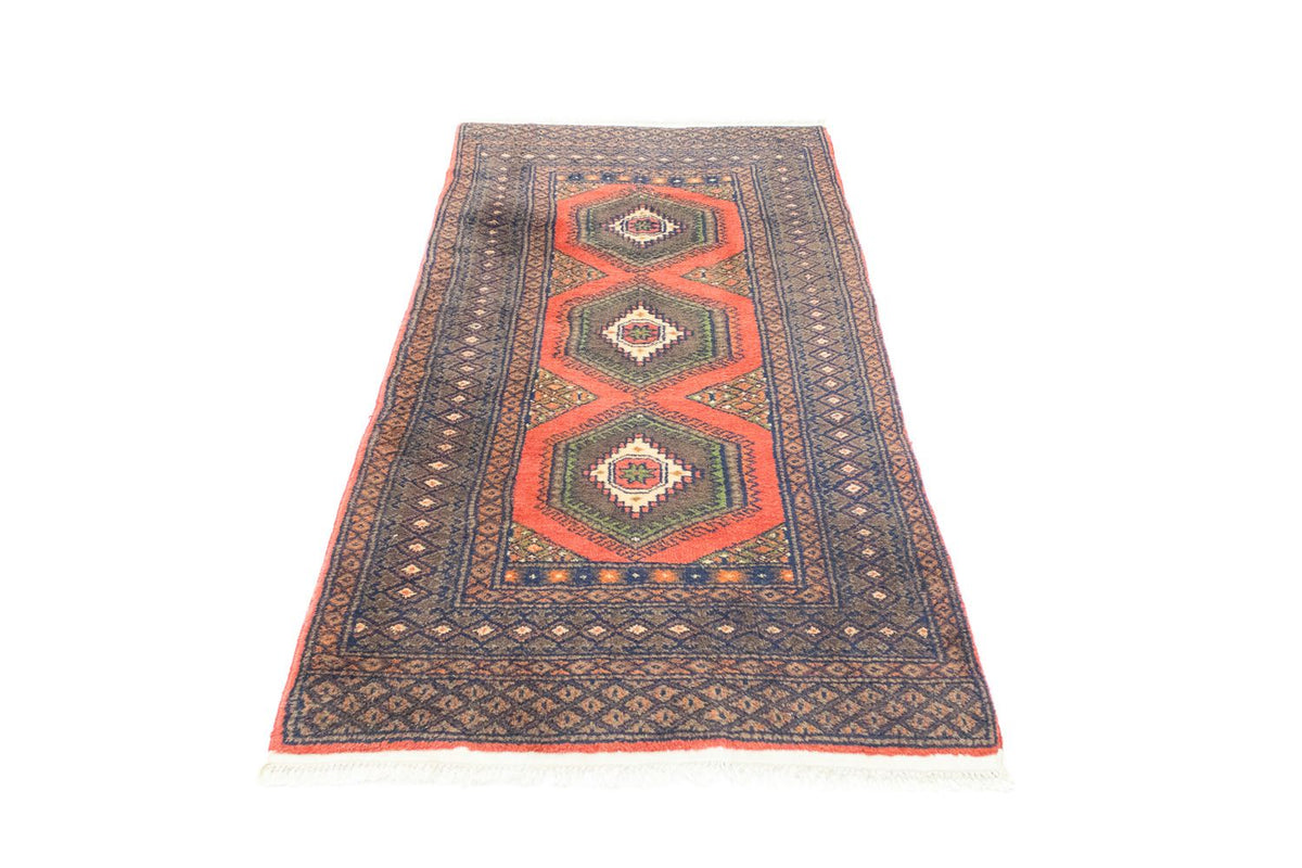 Alfombra persa - Nómada - 146 x 75 cm - rojo