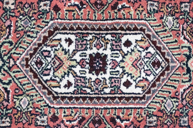 Alfombra de pasillo Alfombra oriental - 200 x 68 cm - rosa