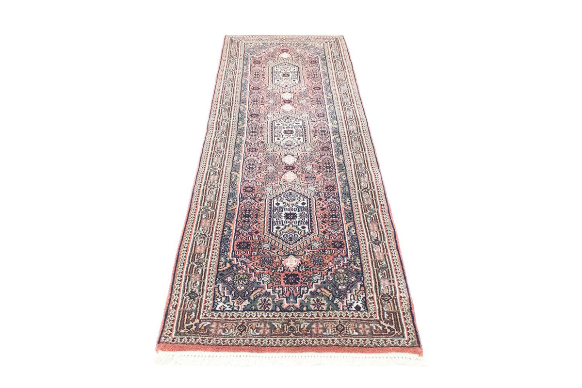 Alfombra de pasillo Alfombra oriental - 200 x 68 cm - rosa