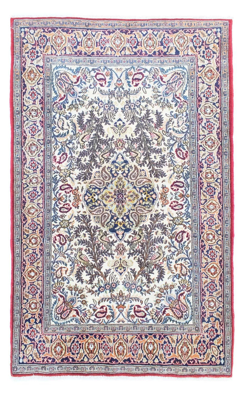 Alfombra persa - Ghom - 166 x 105 cm - beige