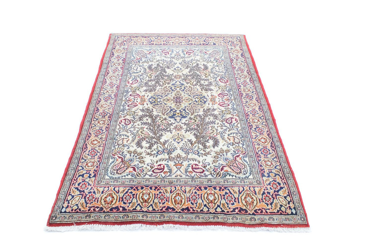 Alfombra persa - Ghom - 166 x 105 cm - beige