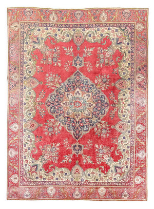 Alfombra persa - Tabriz - 365 x 278 cm - rojo