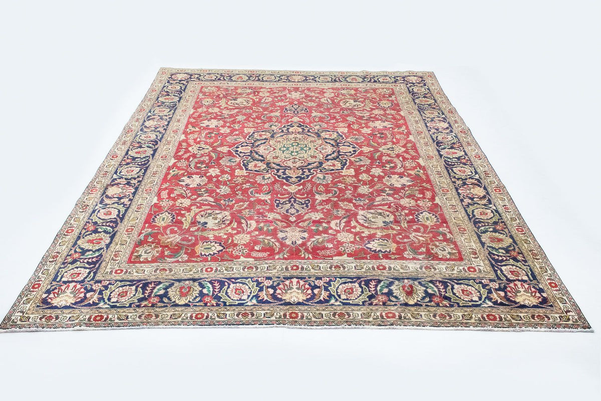 Alfombra persa - Tabriz - 375 x 285 cm - rojo