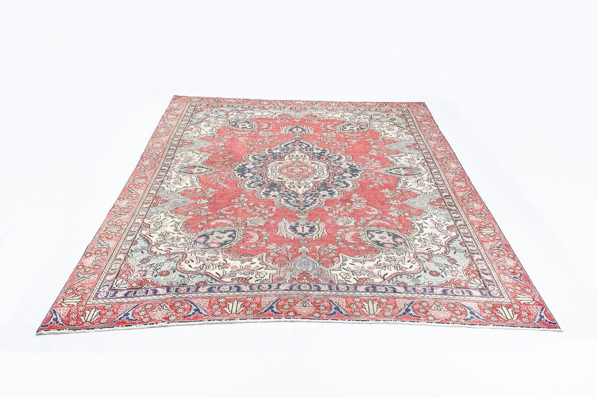 Alfombra persa - Tabriz - 345 x 266 cm - rojo