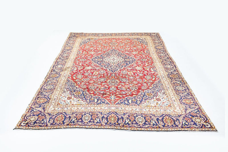 Alfombra persa - Keshan - 385 x 260 cm - rojo