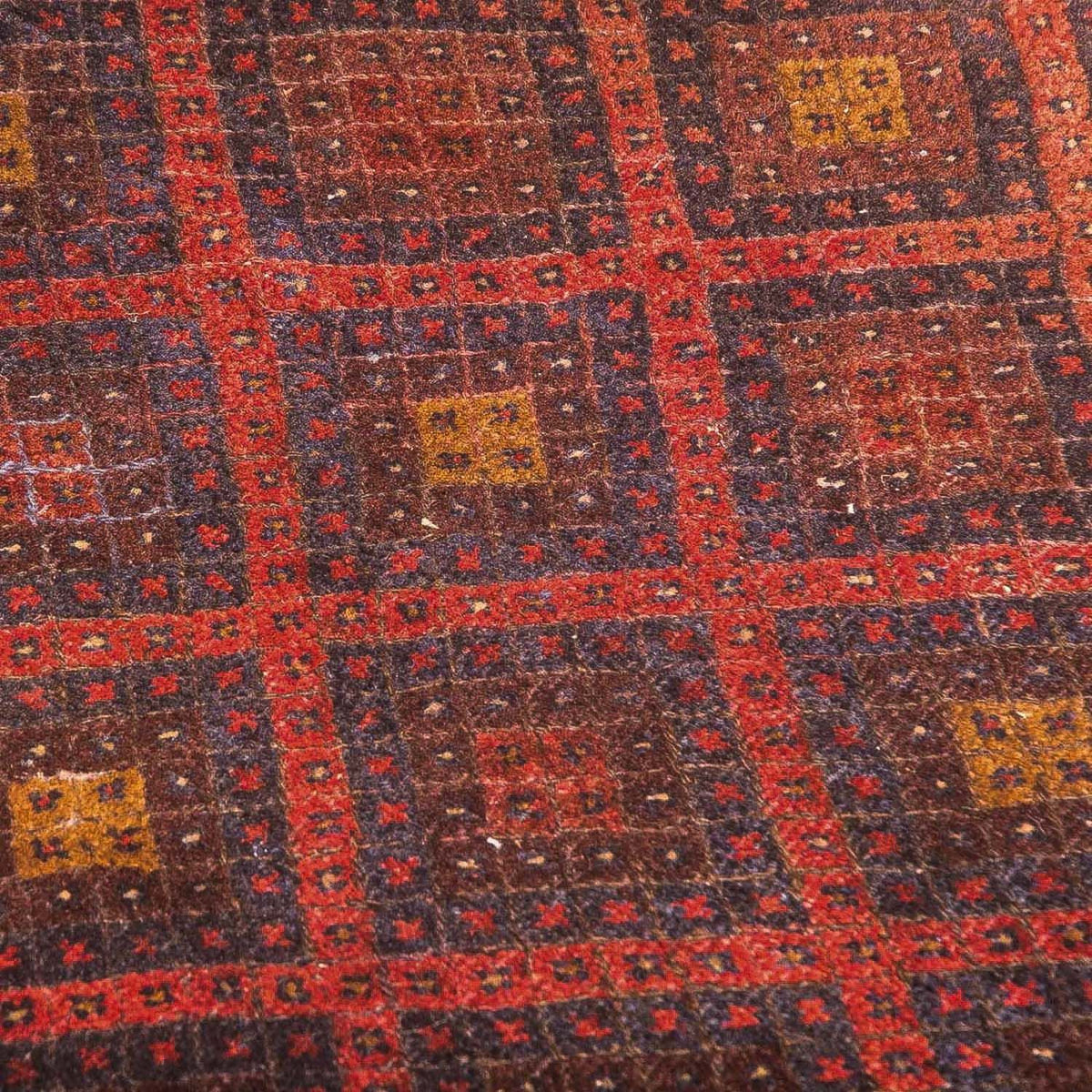 Alfombra Kelim - Oriental - 139 x 118 cm - marrón