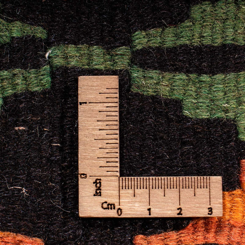 Alfombra de pasillo Alfombra Kelim - Antigua - 330 x 137 cm - multicolor