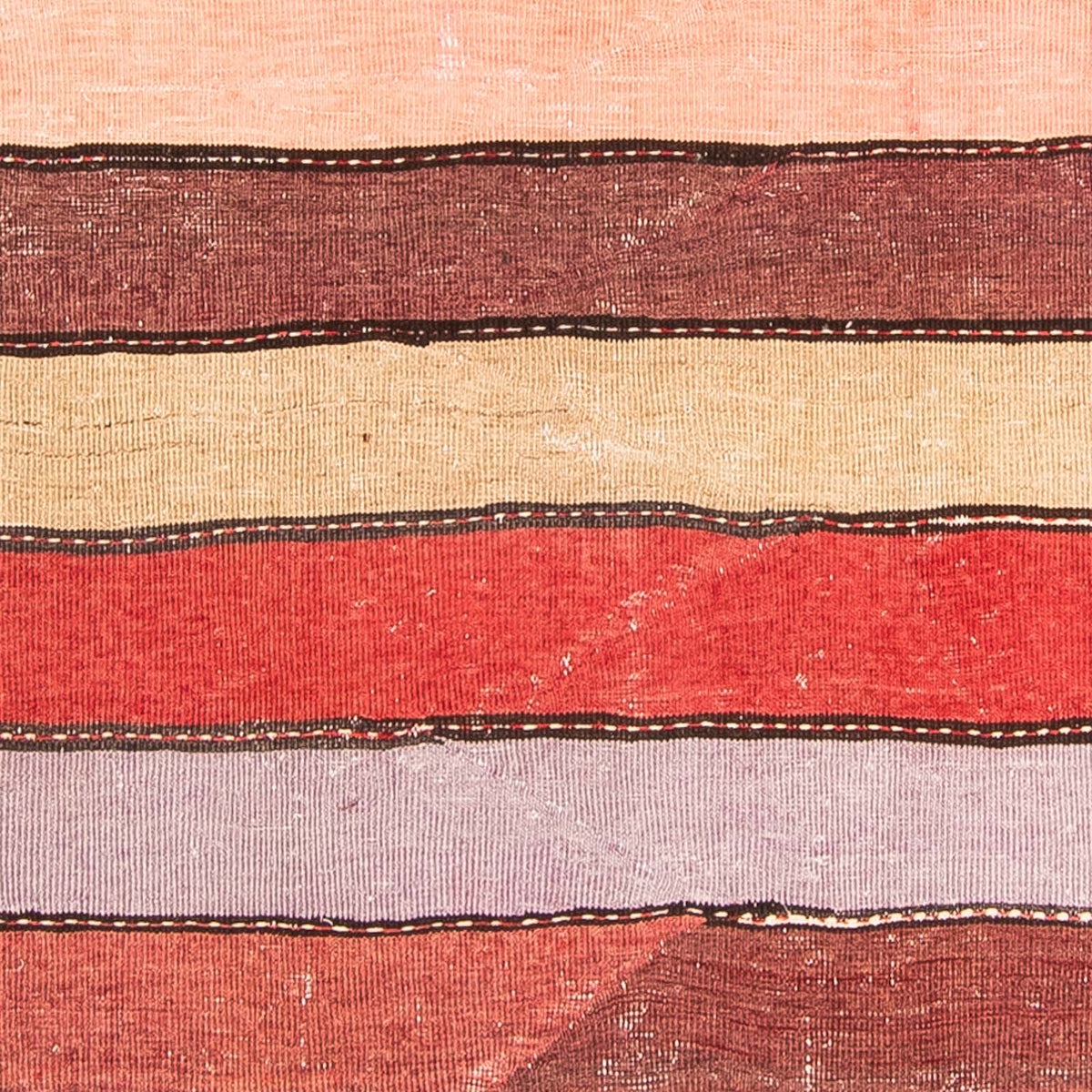 Alfombra de pasillo Alfombra Kelim - Antigua - 320 x 150 cm - multicolor