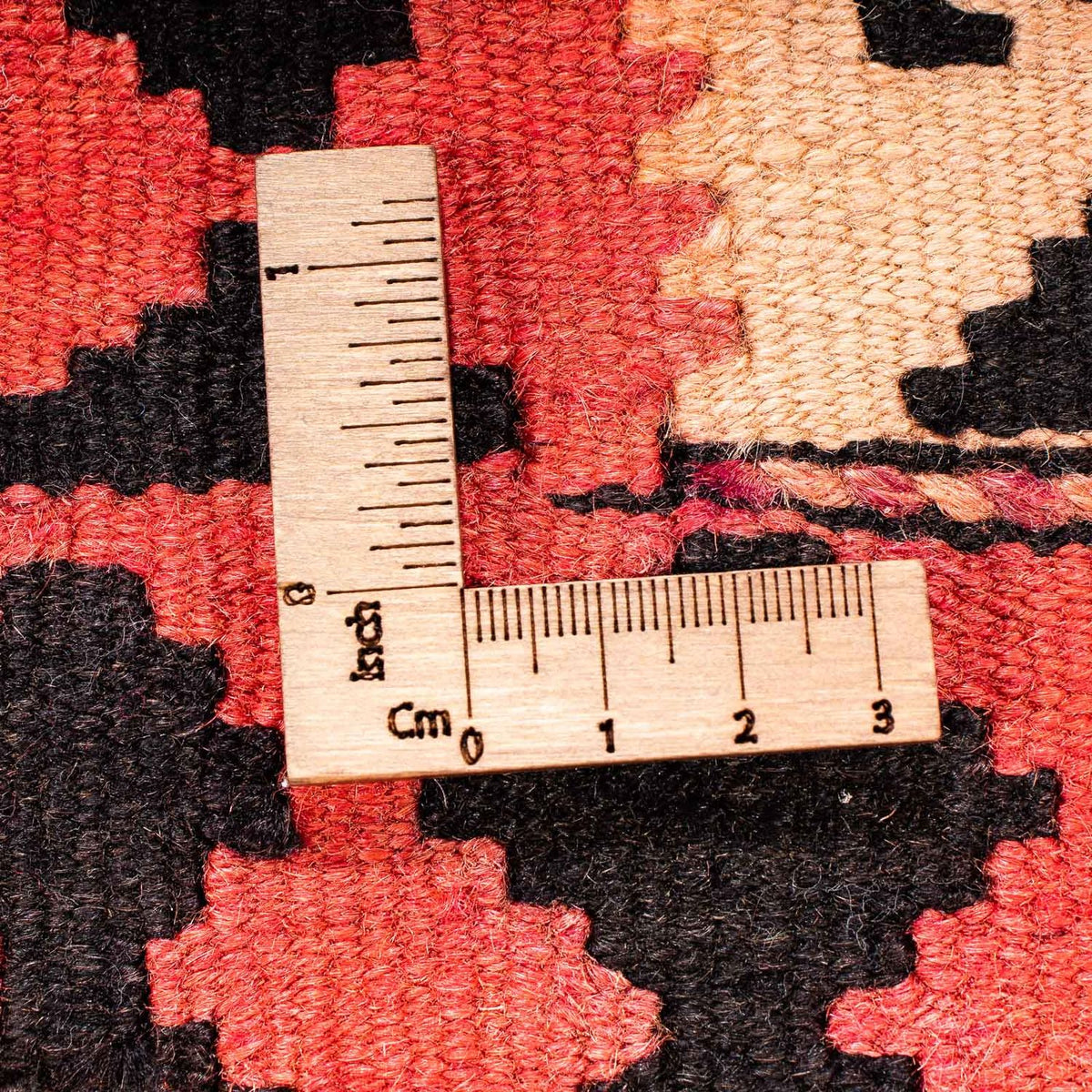 Alfombra de pasillo Alfombra Kelim - Antigua - 300 x 150 cm - multicolor