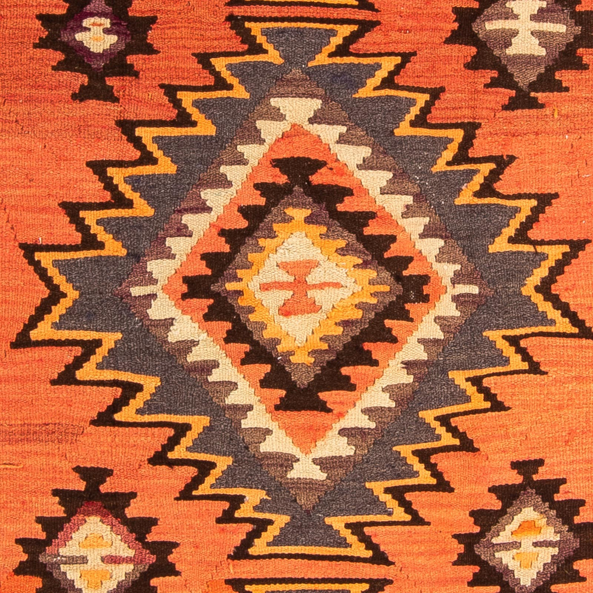 Alfombra Kelim - Antigua - 260 x 130 cm - multicolor