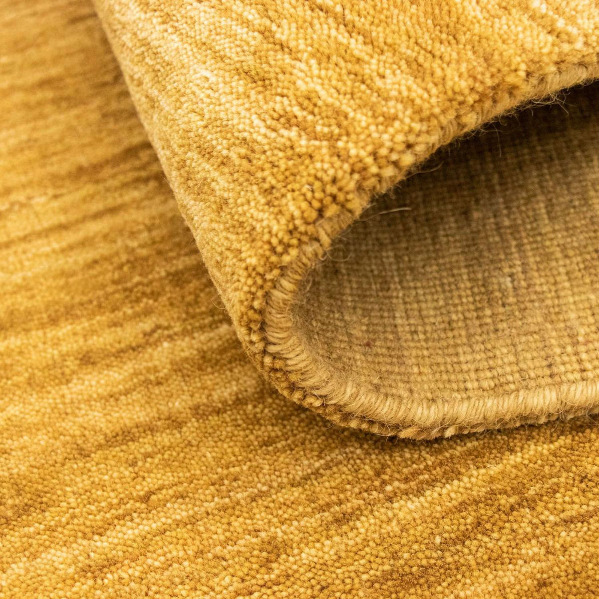 Alfombra Gabbeh - Softy - 161 x 93 cm - beige oscuro