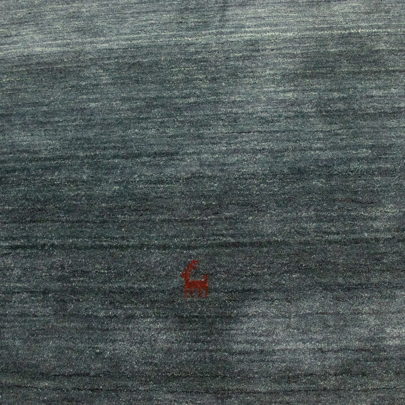 Alfombra Gabbeh - Softy - 298 x 250 cm - azul
