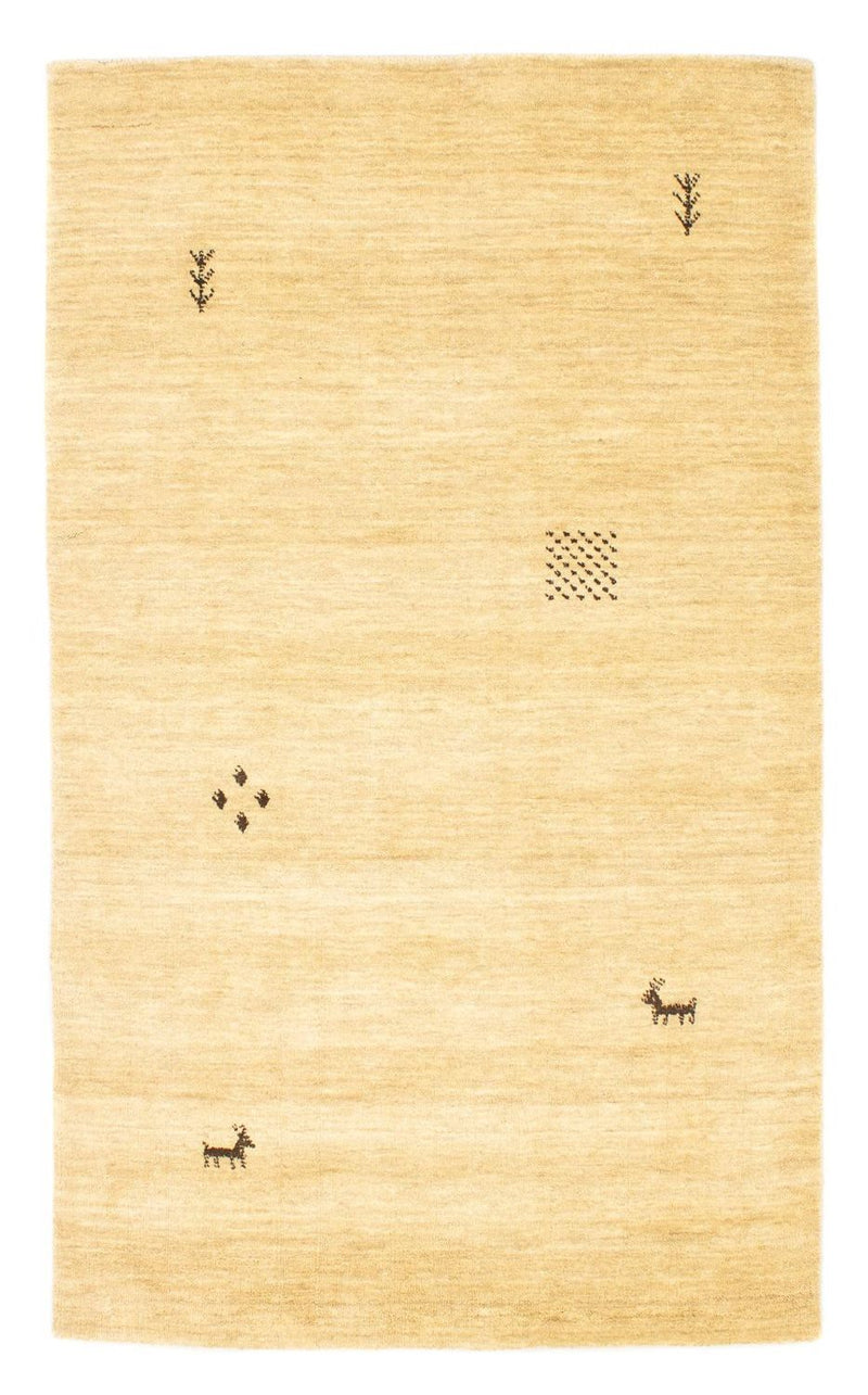 Alfombra Gabbeh - Softy - 152 x 89 cm - beige