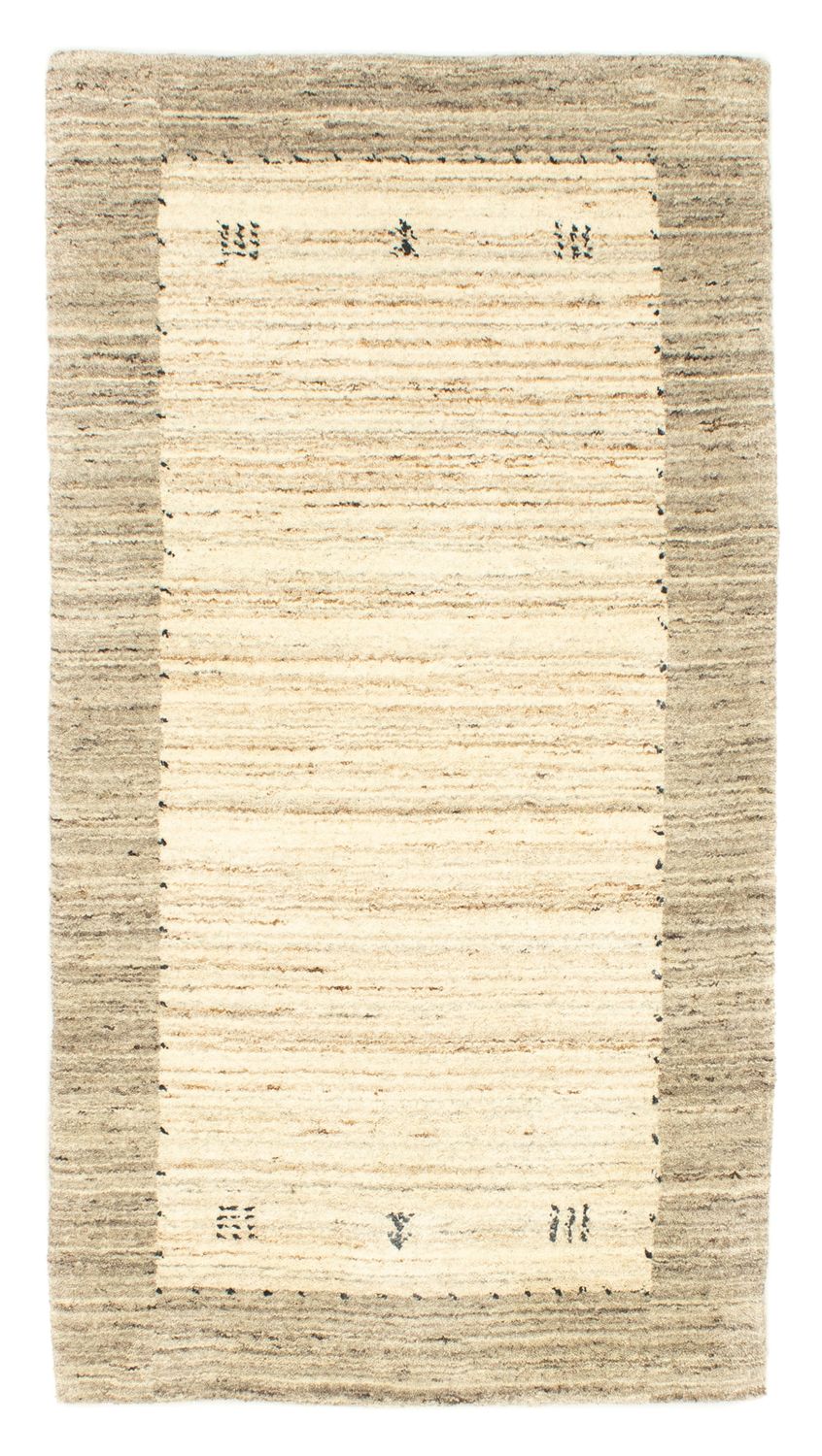 Alfombra Gabbeh - Softy - 141 x 71 cm - natural