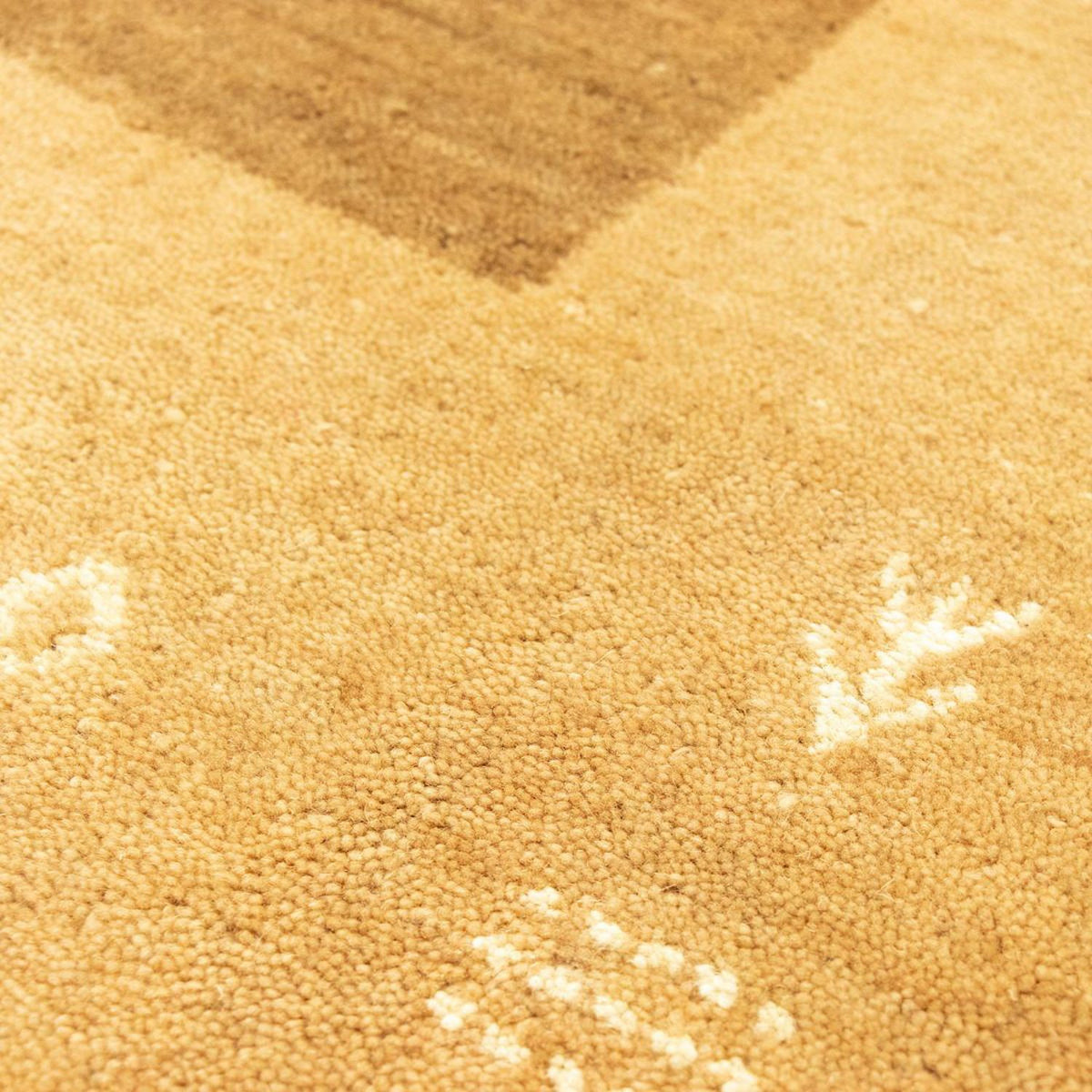 Alfombra Gabbeh - Softy - 229 x 164 cm - beige oscuro