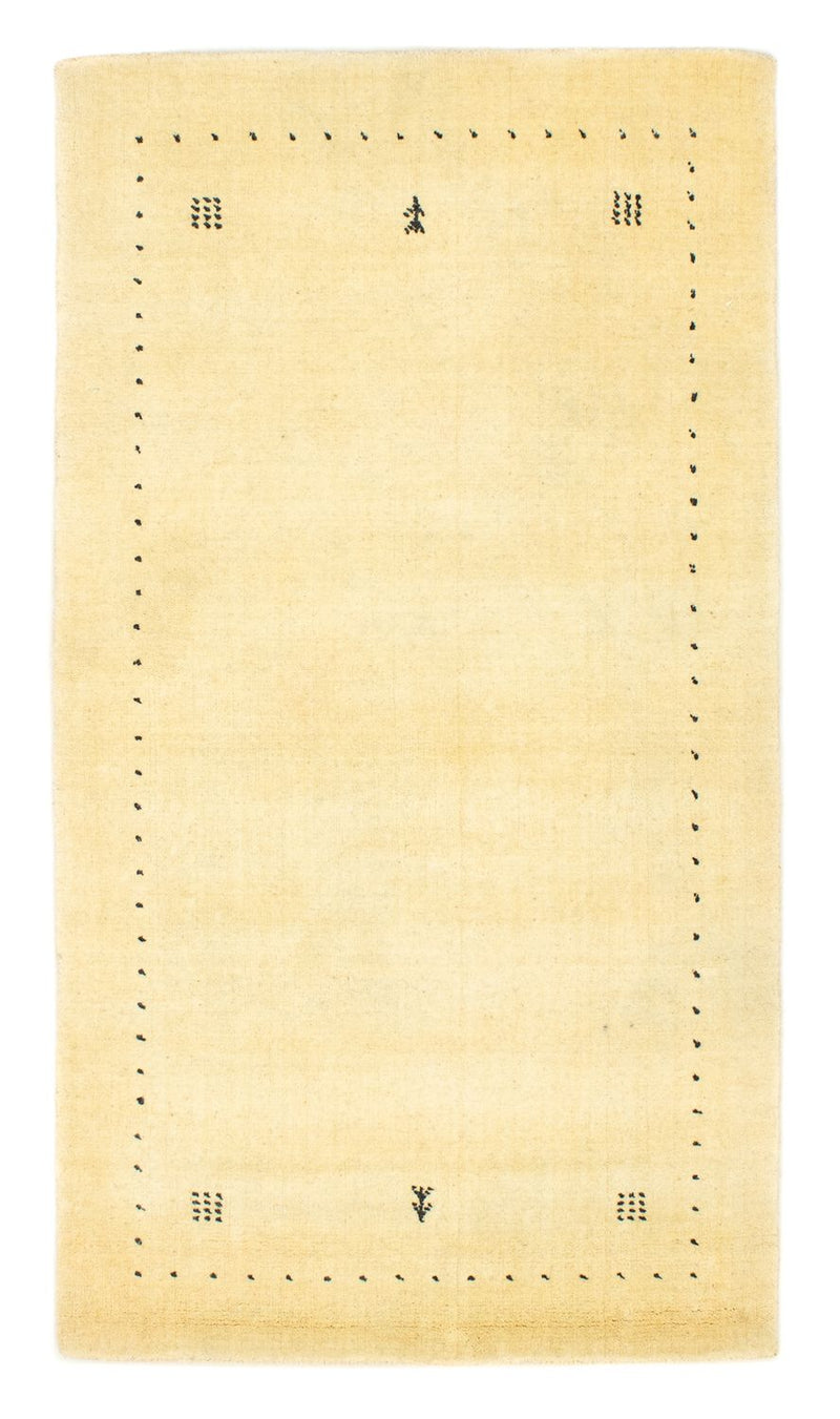 Alfombra Gabbeh - Softy - 142 x 73 cm - beige