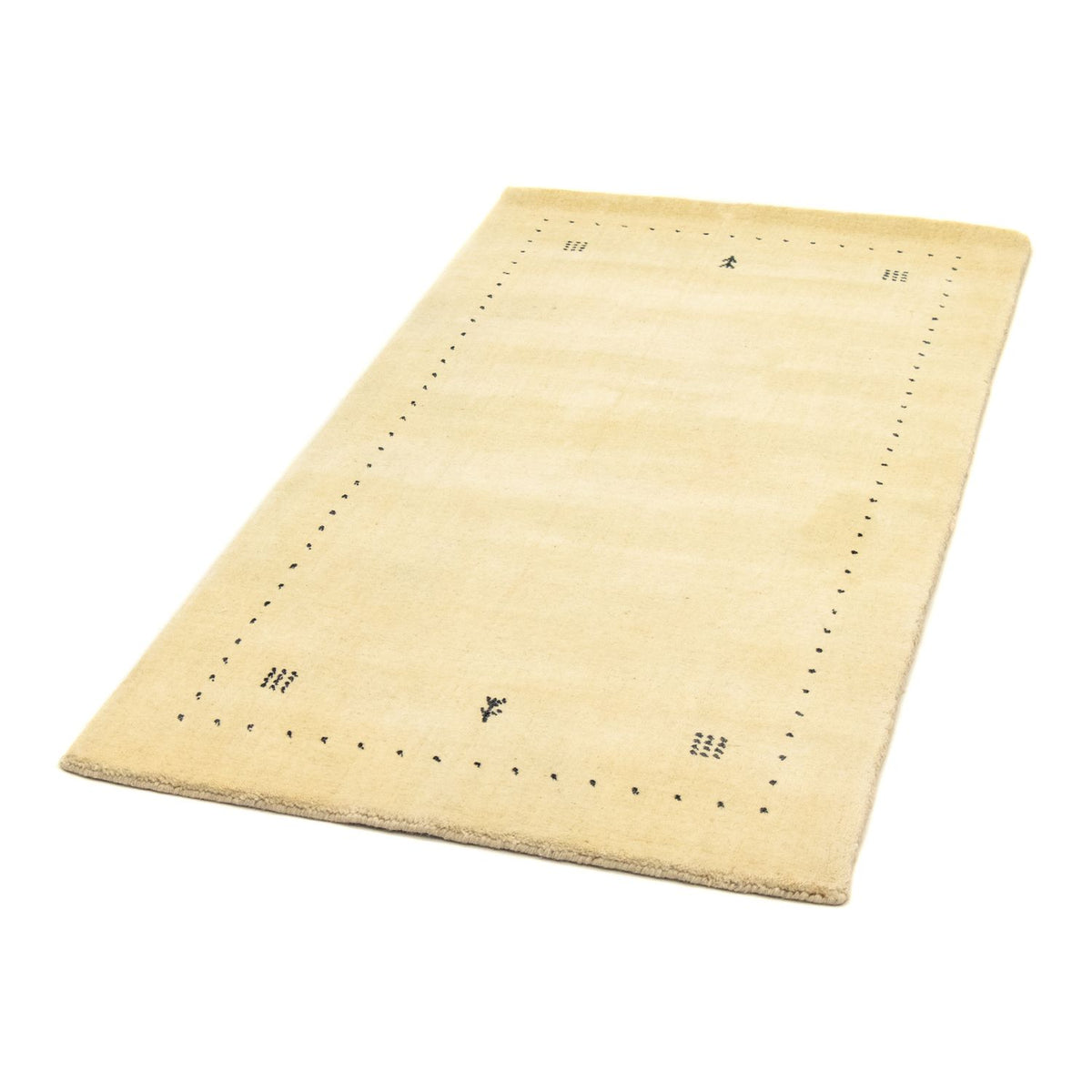 Alfombra Gabbeh - Softy - 142 x 73 cm - beige