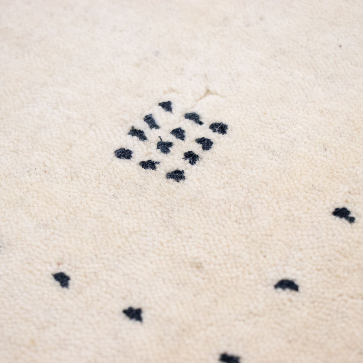 Alfombra Gabbeh - Softy - 90 x 60 cm - blanco natural